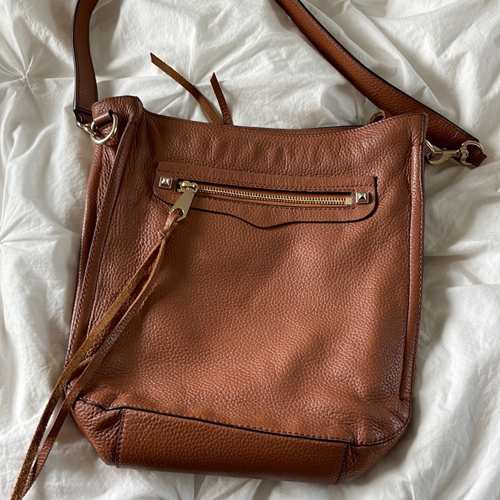 Rebecca Minkoff Brown Leather Crossbody Bag